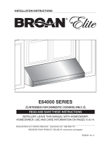 Broan-NuTone E6436SS Manual de usuario