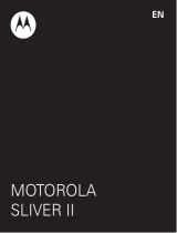 Motorola Sliver II Manual de usuario