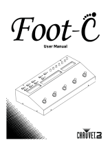 CHAUVET DJ Foot-C Manual de usuario