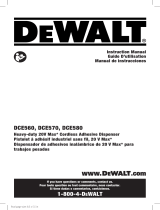 DeWalt DCE560 Manual de usuario