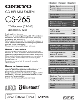 ONKYO CS-265 El manual del propietario
