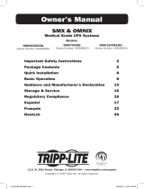 Tripp Lite SMX & OMNIX UPS Systems El manual del propietario