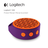 Logitech X50 Mobile Wireless Speaker Guía de instalación