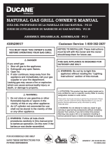 Ducane Ducane SS 3-burner NG Manual de usuario