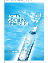 Braun Sonic complete (2 mode) Manual de usuario