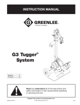 Greenlee G3 Tugger Manual de usuario