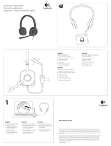 Logitech Stereo Headset H250 Guía de inicio rápido