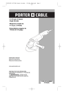 Porter-Cable PC750AG Manual de usuario