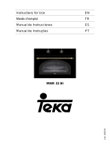 Teka MWR 32 BI Manual de usuario