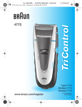 Braun 4775, TriControl Manual de usuario