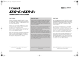 Roland EXR-5S El manual del propietario