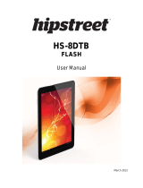 Hip Street HS-8DTB Manual de usuario