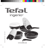 Tefal Ingenio Gourmet Induction Manual de usuario