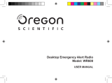 Oregon WR608 Manual de usuario