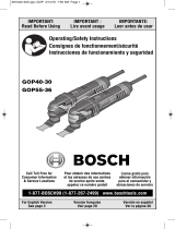 Bosch GOP40-30C Manual de usuario
