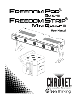 Chauvet Freedom Strip Mini Quad-5 Manual de usuario