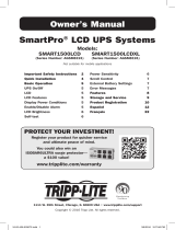Tripp Lite SMART1500LCD Manual de usuario