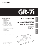 TEAC GR-7i Manual de usuario