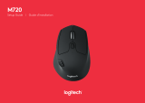 Logitech M720 Triathlon Multi-Device Mouse Manual de usuario