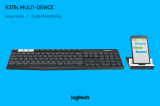 Logitech K375s Multi-Device Wireless Keyboard Guía de instalación