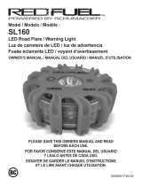 Schumacher SL160 LED Road Flare / Warning Light El manual del propietario