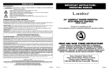 Lasko S08600 Manual de usuario