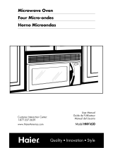Haier HMV1630DBBB Manual de usuario
