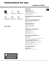 Hotpoint EXT 1400 (EX) / HA.B El manual del propietario