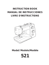 JANOME 521 - El manual del propietario