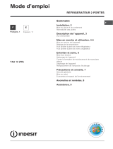 Indesit TAA 12 (FR) Manual de usuario