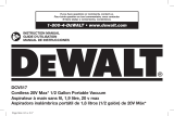 DeWalt DCV517B Manual de usuario