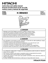 Metabo HPT N 3804AB3 Guía del usuario