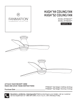 Fanimation Hugh FPS8332 FPS8355 HUGH Manual de usuario