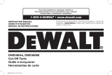 DeWalt DWE46066 Manual de usuario