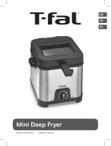 T-Fal Mini Deep Fryer Manual de usuario