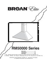 Broan RM503023 Guía de instalación