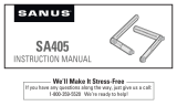 Sanus SA405 Guía de instalación