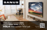 Sanus VSL4 Guía de instalación