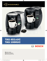 Bosch TAS1000UC/01 Manual de usuario