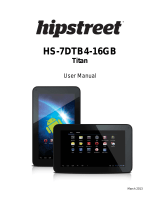Hip Street HS-7DTB4 Manual de usuario