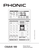 Phonic CELEUS 100 Manual de usuario