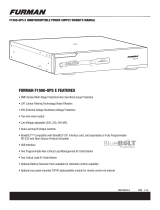 Furman F1500-UPS E El manual del propietario