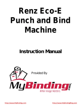 MyBinding Eco-E Manual de usuario