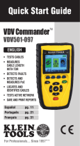Klein Tools VDV501828 Instrucciones de operación