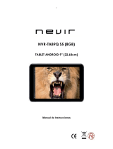 Nevir NVR-TAB9 Q S5 8GB El manual del propietario