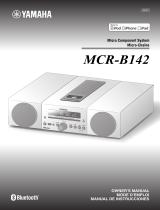 Yamaha MCR-B142 El manual del propietario