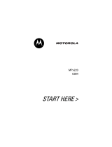 Motorola MOTOPro MPx220 GSM Manual de usuario