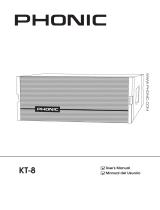 Phonic KT-8 Manual de usuario