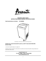 Avanti CFC436Q0WG Manual de usuario