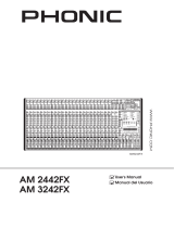 Phonic AM 3242FX Manual de usuario